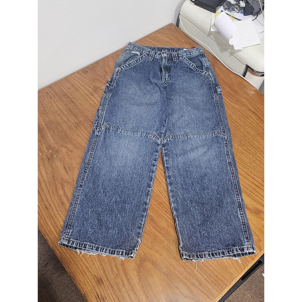 Blu Jeans Jeans Boys 12 Blue‎ Regular Fit Straight Leg Carpenter Denim Pants